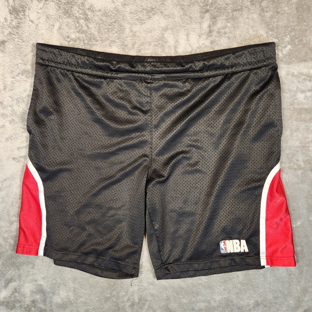 NBA Elevation Basketball Shorts Mens‎ XL Black Excellent Mesh Athletic Gym
